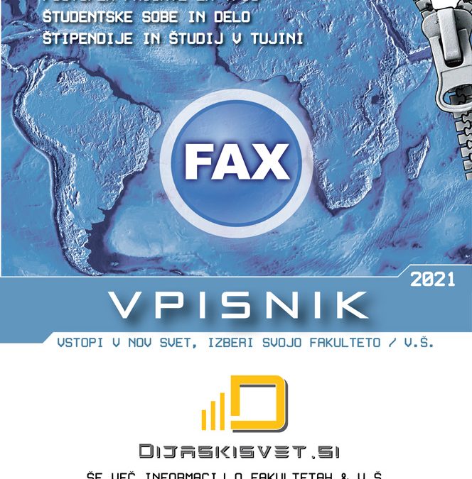 Fax vpisnik 2021
