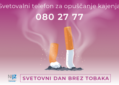 Svetovni dan brez tobaka – 31. maj